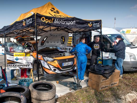 Peugeot Rallye - David Štefan a Ondřej Vichtor